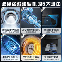 海尔 EC739UD+Q2BE58 顶侧三吸30m³ 烟灶套装