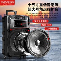 先飞 KN73 无线话筒 K歌拉杆音箱