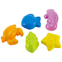 Hape 海滨动物模型沙滩玩具套装