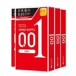 冈本 001 安全套 3只装*4盒