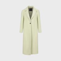 Massimo Dutti 女士含羊毛宽松舒适简约百搭垫肩大衣