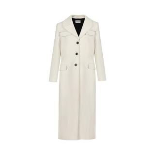 Massimo Dutti 女士加厚保暖垫肩宽松大衣