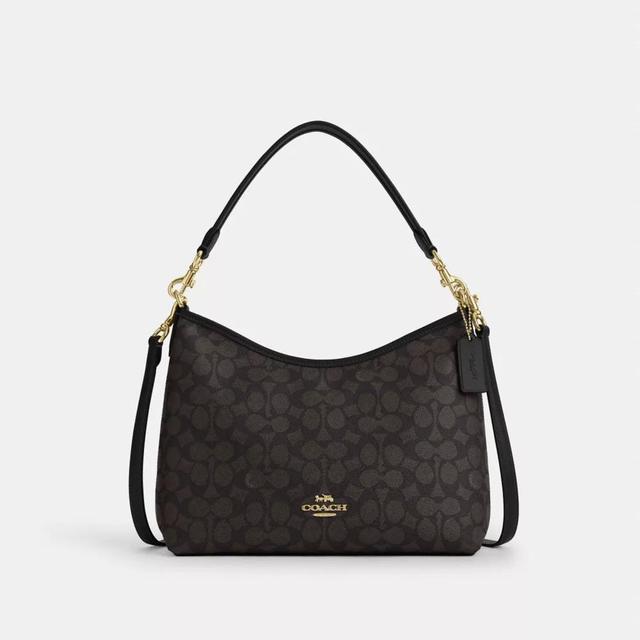 COACH 女式 Laurel 31标志性帆布单肩包
