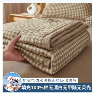 AIDLI A类100%新疆纯棉花可水洗夏凉被 150*200cm