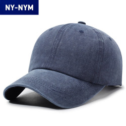 NY-NYM 韩版水洗做旧棒球帽