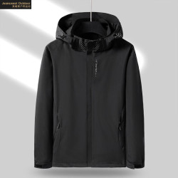 JEANSWEST OUTDOOR JEANSWEST 真维斯 男士可拆卸帽冲锋衣外套 XH-6266