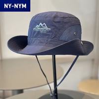 NY-NYM 山系露营抽绳户外登山钓鱼帽