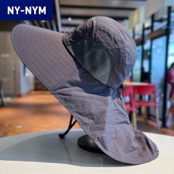 NY-NYM 夏季男女户外登山骑车遮脸遮阳帽