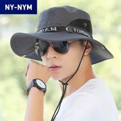 NY-NYM 户外遮阳防晒帽大檐钓鱼