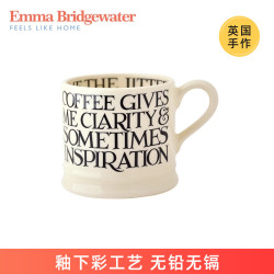EMMA BRIDGEWATER 黑吐司系列 陶瓷马克杯 175ml 黑色