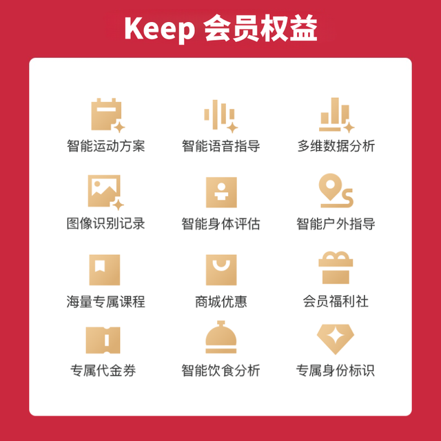 Keep 会员年卡+加赠2个月 Keep会员(官方直充14个月） 运动健康健身vip年卡