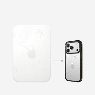 CASETiFY 失重3.0 透明黑框 iPhone16Plus手机壳