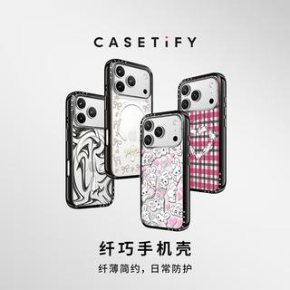 CASETiFY 失重3.0 Magsafe磁吸 纤巧黑框 iPhone16 手机壳