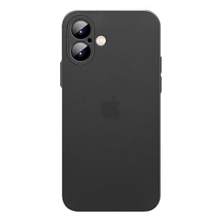 奶小鸭 iPhone 17 磨砂半透明防摔硅胶软壳 雾纱白