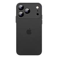 奶小鸭 iPhone 17 Pro Max 磨砂半透明防摔硅胶手机壳 远峰蓝
