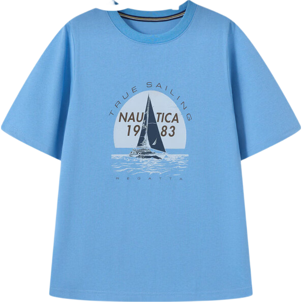  NAUTICA/诺帝卡 透气 儿童短袖t恤