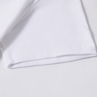 迪士尼 儿童短袖T恤 疯狂动物城印花 白色 110码