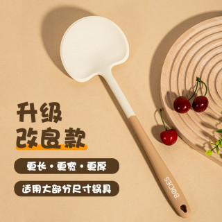 蘑菇铲硅胶锅铲 大号炒菜铲 专业煎炒 家用汤勺 不伤锅 防脏 多用