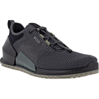 PLUS会员：ecco Biom 2.0 男鞋休闲鞋 & 网布透气 耐磨舒适运动鞋 & 健步系列 黑色