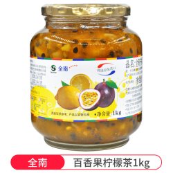 Quannan 韩国百香果柠檬茶罐装 1000g