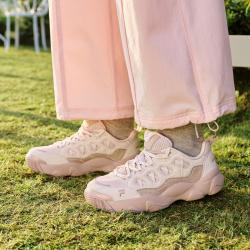 FILA 女鞋FUSION系列休闲运动鞋女士厚底复古篮球鞋