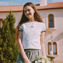 FILA 莱赛尔纤维 女款运动T恤