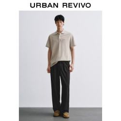 UR UR 男子休闲马球衫