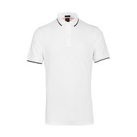 移动端：HUGO BOSS 夏季男士翻领短袖时尚气质百搭男款POLO衫