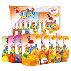 喜之郎 Cici果汁果冻爽 150g*8支 椰果粒