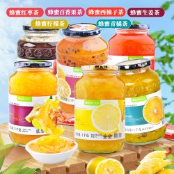 迪乐司 百香果柚子茶 560g 瓶装