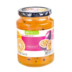 迪乐司 蜂蜜柚子百香果茶 560g 瓶装