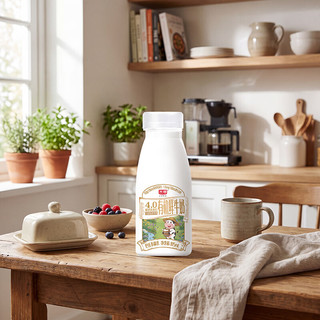 光明 有机鲜牛奶 4.0g乳蛋白 185ml*6瓶