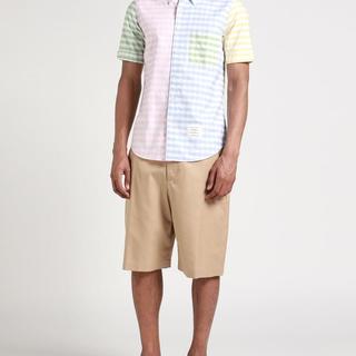 THOM BROWNE 男士格纹衬衫