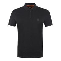 HUGO BOSS 雨果博斯 男士拉链翻领短袖POLO衫