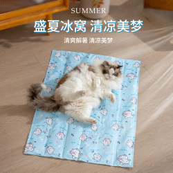 宠物冰垫狗狗猫咪睡垫夏季狗垫子夏天猫垫狗窝凉席垫狗狗冰垫