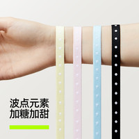 有棵树 波点撞色无痕聚拢文胸 氧气蓝 均码