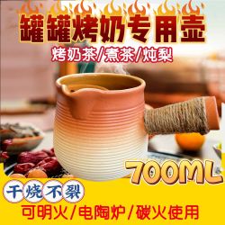 罐罐 耐高温陶瓷奶茶壶 大容量
