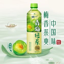 统一 青梅绿茶 500ml*15瓶