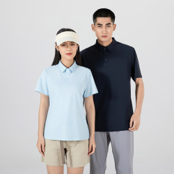夏季男士POLO衫短袖凉感工作服冰丝速干T恤广告企业工服印log