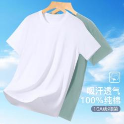 浪莎 2件浪莎男t恤打底衫内衣汗衫纯棉内衣男上衣