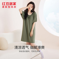 红豆男装 JEJ005 短袖睡衣家居服套装 格林绿 L