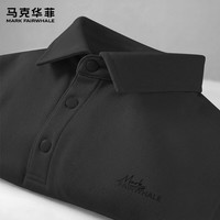 马克华菲 JMK反差字 POLO衫 黑色 4XL