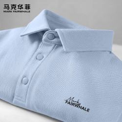 马克华菲 美式休闲 抗皱珠地棉 POLO衫  男 多色可选