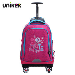 uniker 中学生拉杆书包  13187W 儿童节礼物