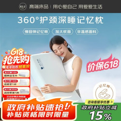 源生活 记忆枕头枕芯 零压慢回弹护颈记忆棉枕深睡颈椎枕单只 40*70cm