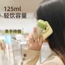 孔雀 迷你口红造型 保温杯
