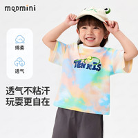 MQDMINI 儿童纯棉扎染短袖
