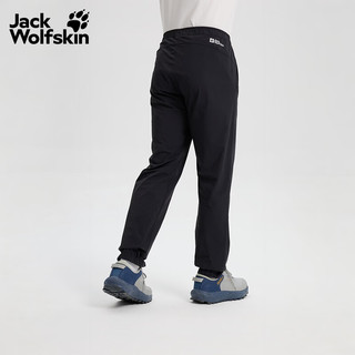 Jack Wolfskin 狼爪 PRELIGHT男士户外轻量高弹防晒长裤 黑色 M