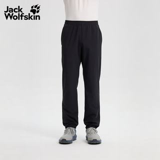 Jack Wolfskin 狼爪 PRELIGHT男士户外轻量高弹防晒长裤 黑色 M