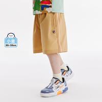 FILA 斐乐 SORONA纱线 男童梭织五分裤